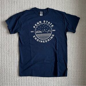 Penn State Engineering Navy Blue T-Shirt